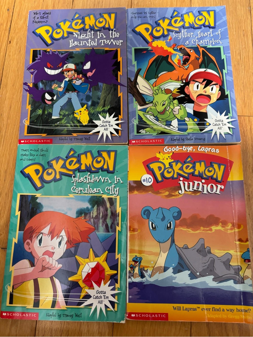 Lot of Vintage Pokemon Chapter Books